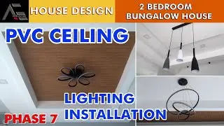 PVC Ceiling Light Installation