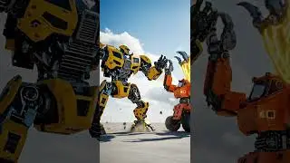 Roller Bot vs Loader Bot ⚙️ Power Clash