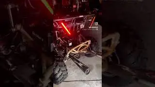Motorcycle Engine Swapped Buggy! #shorts