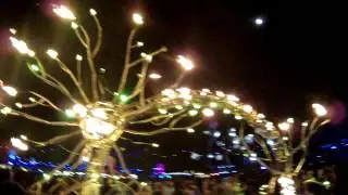 Fire Art Installation at EDC Las Vegas 2013 - EDC Experience (1080 HD)