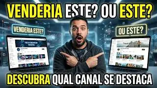 COMPAREI 2 CANAIS FEITO COM IA  DESCOBRI PORQUE VOÇE NAO CRESCE  NO YOUTUBE