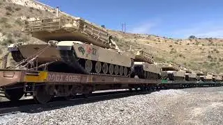 Union Pacific Military Train