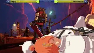 Okizeme #14 - GGXrdRev2 - badguy (Sol) vs WindGodDude (Ky)