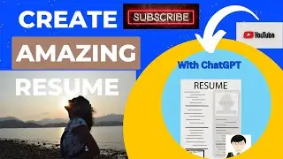 easy ChatGPT for resume building #chatgpt #tech #dubai #womenintech #workingmom #biha