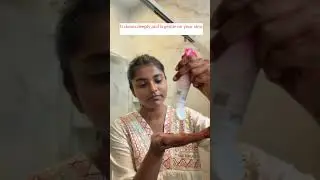Review of Ethiglo facewash #ubik #facewash #brightening #brownskin #skincare #gentlecleanser #manvi