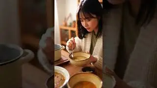 ASMR Cozy Soup Experience 🍲 | Spoon Tapping & Gentle Eating Sounds