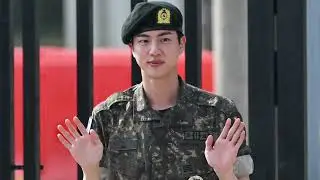 jin military photos 💜🫡 [BTS]
