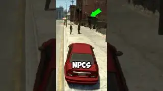 If You Almost Hit NPCs with Your Car in Every GTA Game?