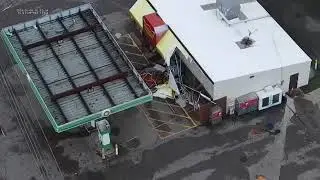 Drone Footage Captures Possible Tornado Damage in Central Ohio