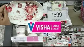 Vishal Mega Mart New Arrival Tour And Offers 2020|Useful Kitchen/ Crockery Items Starts @Rps 12 Only