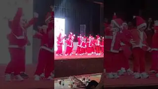 jingal bell.🎶so adorable little dancer with teacher support performance |