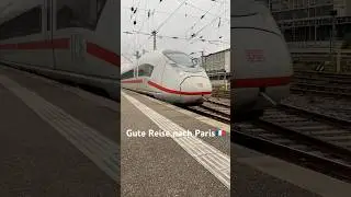 Bon Voyage!🇫🇷 #trainspotting #trainspotter #ice #paris #ice3neo #velaro #stuttgart #br407 #train