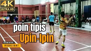 [badminton] Upin-Ipin Hampir Tumbang‼️