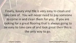 Luxury Vinyl Tile - Cost, Benefits and Installation