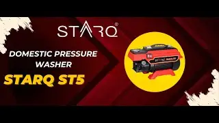 STARQ ST5 High Pressure Washer 250Bar Installation and Usage