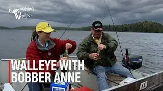 Bobber Anne’s Walleye Quest on Lake Metionga
