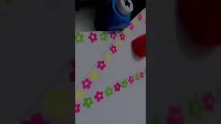 Let's make new things with paper punches #vibes # Blockbuster #Art and craft with Kour