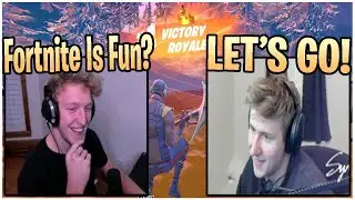 Tfue & Symfuhny Return To Dominate Tilted Towers Together & React To All The New Content In Fortnite