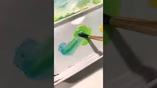 How to paint Luna Moths #paintwithme #colormixing #watercolorpainting