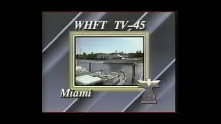 WHFT-TV 45 TBN ID 1986