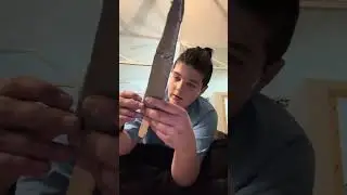Part 3 of a cardboard dagger handle tutorial