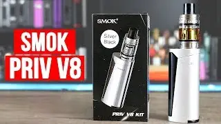 Smok Priv V8 Kit Review - BEST SIMPLE KIT? ✌️🚭