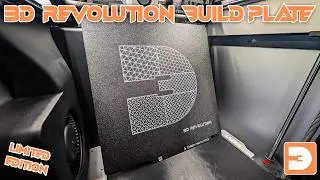 Introducing the 3D Revolution Textured Build Plate