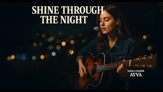 Shine Through the Night ✨ Vocals Bloom (Ayva Original) | Inspiring Pop Ballad of Strength & Hope