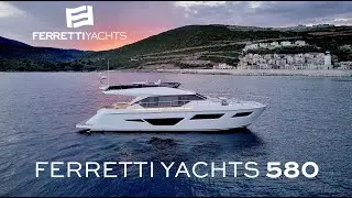 Ferretti Yachts 580 &mdash; Discover Modern Flybridge Luxury