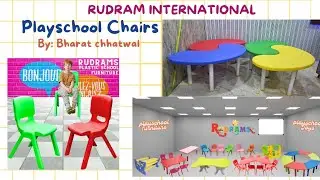 Playschool Chairs furniture for kids in Delhi #playschoolfurniture #rudraminternational #kidschair