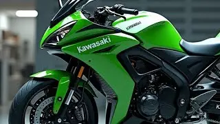 Kawasaki 2025 Green Collar &ndash; Advanced Assistant Driving Motorcycle