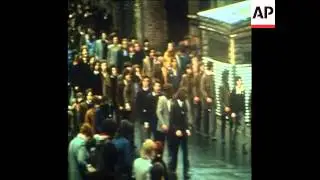 SYND 28-1-73 DEMONSTRATION TO MARK FIRST ANNIVERSARY OF BLOODY SUNDAY