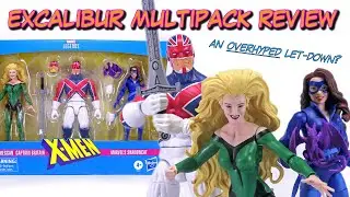 Excalibur Multipack Unboxing and Review Hasbro Pulse Marvel Legends Meggan Shadowcat Captain Britain