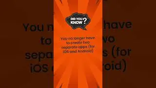 Facts About React Native #reactnative  #coding #programmingtutorial #shorts #mobileappdevelopment