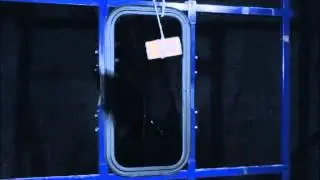 Glass Impact Test with Brick: Acrylic Glass