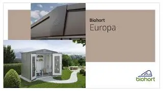 Biohort Garden Shed Europa