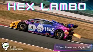 HEX.COM Lambo's - GT Cup @ Silverstone, UK - July 2022