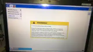 How to use IDS test on Ford Transit