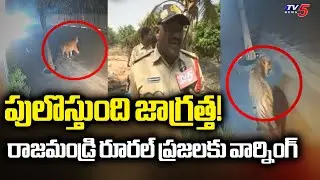 Rajahmundry Tiger Latest Updates: Forest Officials Warn People Not To Come Out || TV5 News