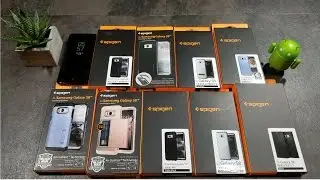 Galaxy S8 Spigen Case Review and Giveaways!!