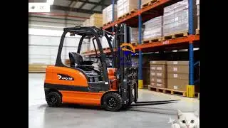Zero Emission, Green Logistics. #ForkliftMaintenance  #HandlingEquipment  #ForkliftSales