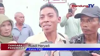 NGADONGDOK TRANSPARANSI ANGGARAN,RATUSAN WARGA NGAJORAG KENTOR DESA