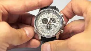 CITIZEN Pilot II Pilotenuhr, Funk-Alarm-Chronograph