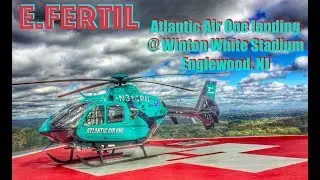 Atlantic Air One landing  @ Winton White Stadium  Englewood, NJ