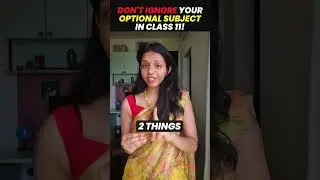 Don't Ignore Your Optional  Subject In CBSE  Class 11 😎🔥 #surabhimam #class11th #vedantu
