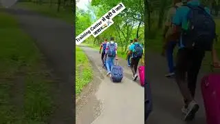 BRO GREF CENTER PUNE TRAINING पुरी होने के बाद छुट्टी पर जाते जवान | #bro #gref #indianarmy #shorts