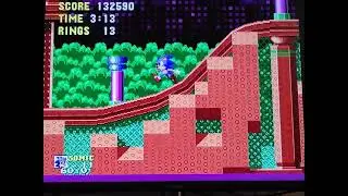 Sonic 1 - Spring Yard - Act 03 - Games dos anos 90 - Sega Mega Drive - Quem se lembra?