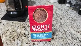 Eight O'Clock 100% Brazilian Blend Coffee ASMR XI #asmr #coffeelover