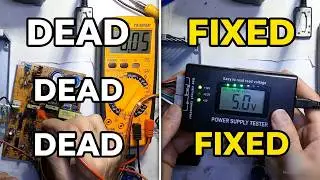 ATX Switching Power Supply Repair | Standby Circuit Troubleshooting & Voltage Check