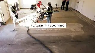 Garage Floor Install - Time Lapse